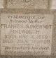 Frances Genevieve Kokernot Dilworth Headstone Frances Genevieve Kokernot Dilworth Headstone